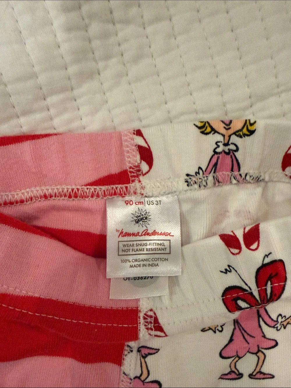 Hanna Andersson Cindy Lou Who Pajamas